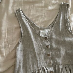 NotPerfectLinen smock Volume dress